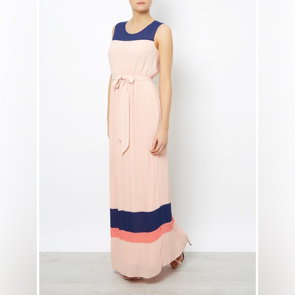 Darling Retro Colorblock Maxi Dress (size M)